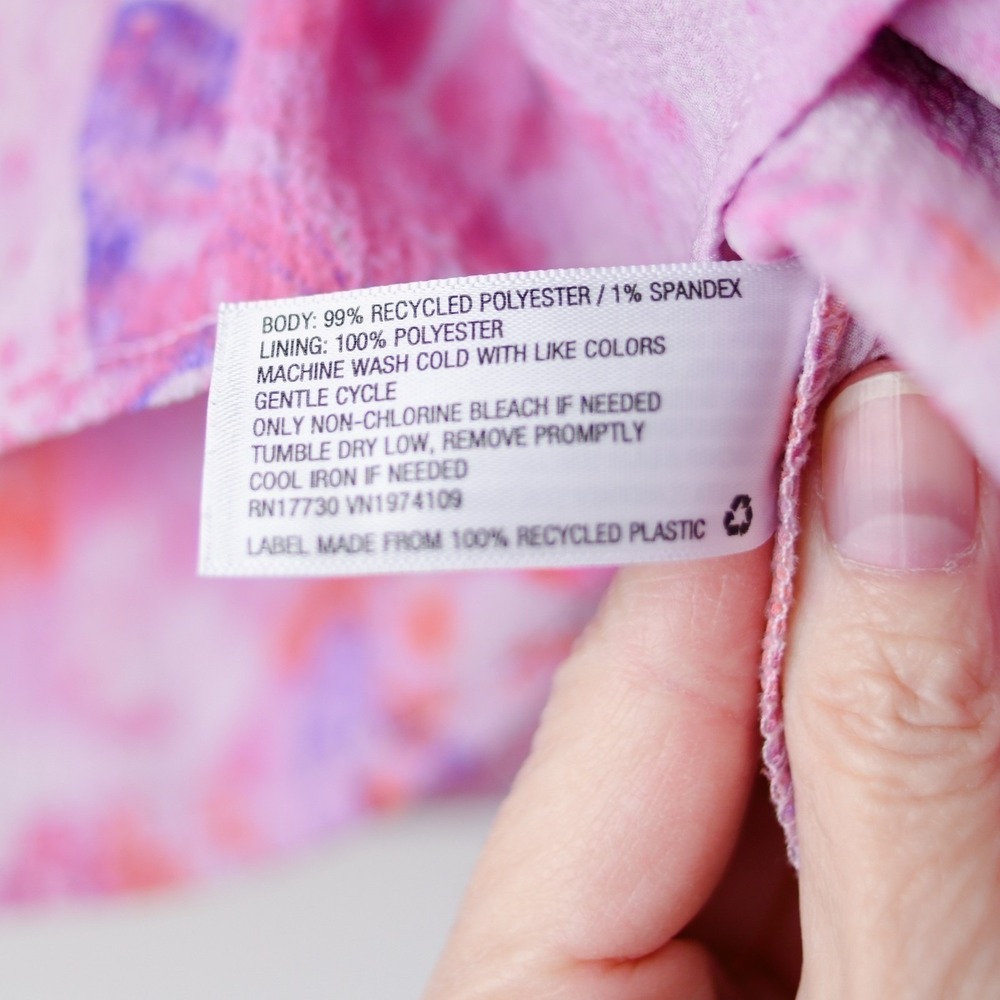 Wild Fable Babydoll Peplum Top S Pink Fairy Ruffle Tiered Butterfly Cottagecore - Picture 6 of 9